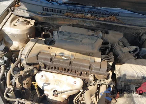 2007 Kia Spectra Ex из США, поврежденный, VIN KNAFE121375473375